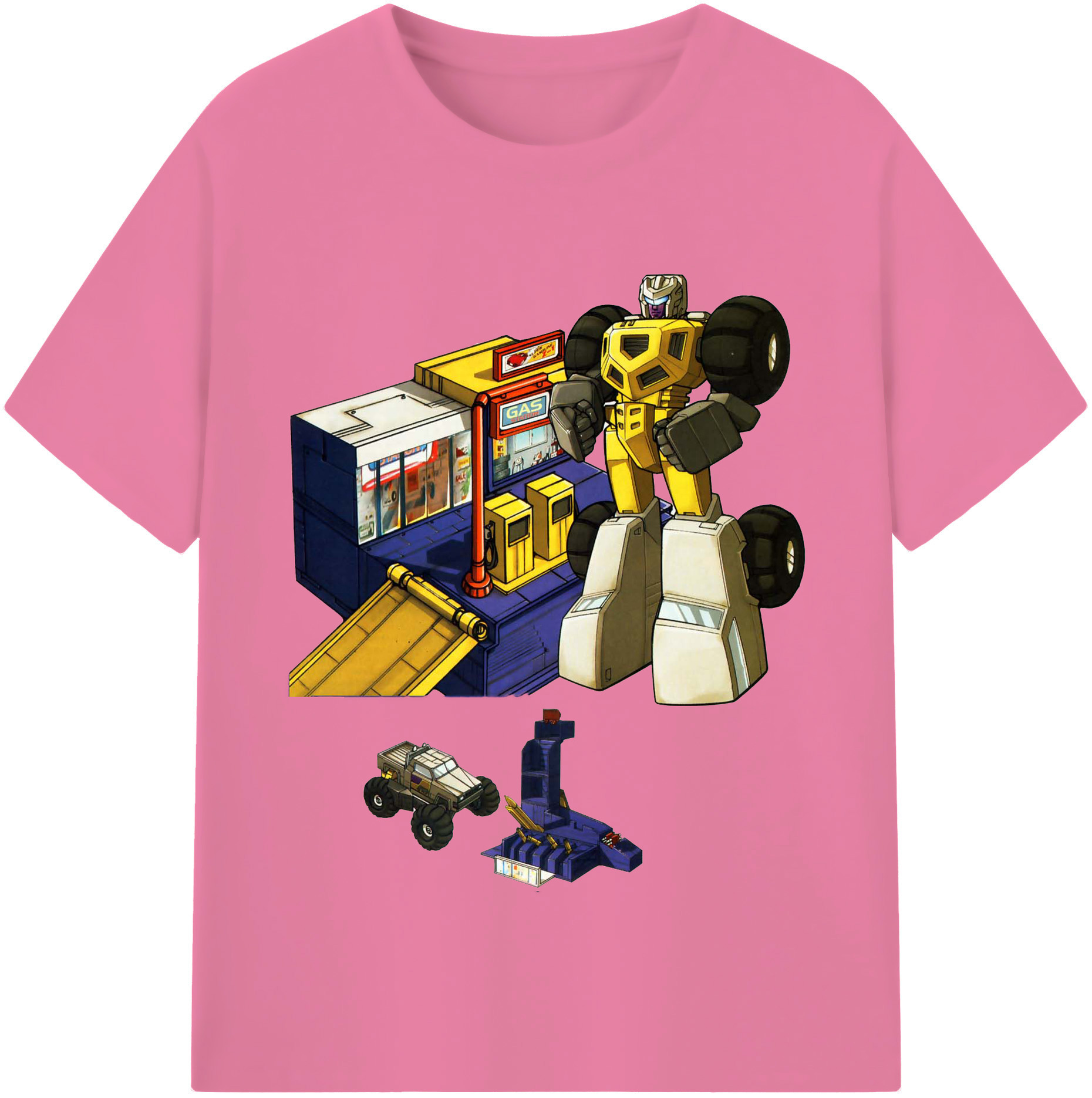 （画像用）  綿100％半袖Tシャツ（フロントプリント）